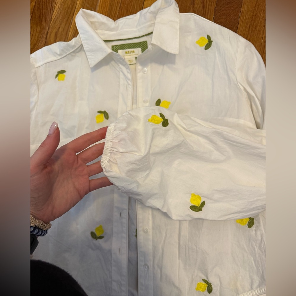 Maeve Lemon Blouse